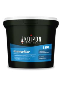 KOIPON Immerklar - Bio Teichreiniger & Teichklärer - grünes & trübes Teichwasser dauerhaft klar bekommen, gegen Schwebealgen, Teichwasseraufbereiter