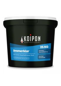 KOIPON Immerklar - Bio Teichreiniger & Teichkl&auml;rer - gr&uuml;nes & tr&uuml;bes Teichwasser dauerhaft klar bekommen, gegen Schwebealgen, Teichwasseraufbereiter