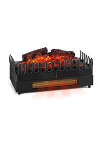 Klarstein Kamini FX, elektrický krb, krbová vložka, 1000/2000W, LED 2 W, černý