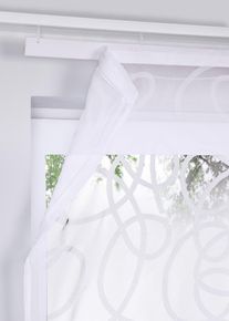 Průsvitná římská roleta s potiskem | Bílá | Vel. 1 (v/š: 140/60 cm) | bonprix