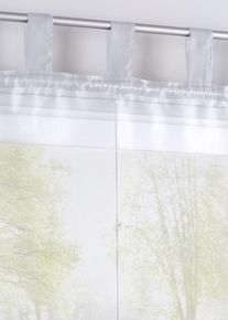 Transparentní římská roleta jednobarevná | Bílá | Vel. 1 (v/š: 170/43 cm) | bonprix