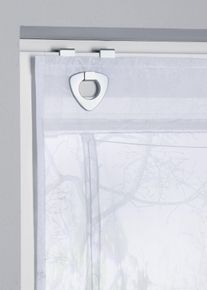 Římská roleta s potiskem | Bílá | Vel. 1 (v/š: 130/45 cm) | bonprix