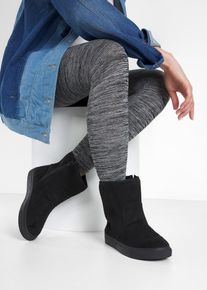 Zimní kotníčkové boty | Černá | Vel. 37 | veganské| bonprix
