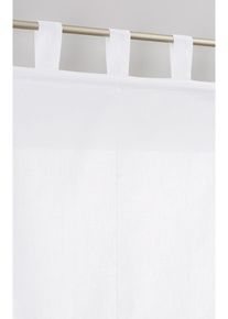 Řasící roleta s háčkovaným lemem | Bílá | Vel. 1 (v/š: 140/45 cm) | bonprix