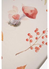 bonprix Ubrus s podzimním motivem | Hnědá | Vel. 85x85 cm | mikrovlákno