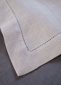 Lněný ubrus | Béžová | Vel. 85x85 cm | len| bonprix
