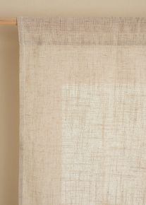 Řasicí roleta ve lněném vzhledu | Béžová | Vel. 1 (v/š: 140/45 cm) | bonprix