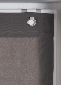 Magnetická řasící roleta | Šedá | Vel. 1 (v/š: 130/45 cm) | bonprix