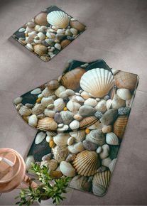 Koupelnov&aacute; předložka s paměťovou pěnou | B&eacute;žov&aacute; | Vel. 1 (předložka pro stoj&iacute;c&iacute; WC 45/50 cm) | bonprix