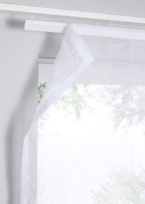 Římská roleta z lehkého voálu | Bílá | Vel. 1 (v/š: 155/60 cm) | bonprix