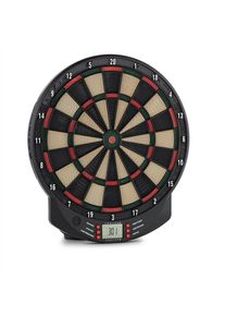 Klarfit Dartomat, terč na &scaron;ipky, měkk&yacute; hrot, 26 her, zvuk