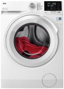 AEG LWR7G60698 5kg/9kg Stand Waschtrockner, 60 cm breit, 1600 U/Min, Aqua Control, Nachlegefunktion, Kindersicherung, weiß