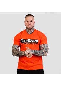 GymBeam Tričko Beam Orange