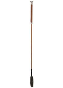 Covalliero Springgerte mit Klatsche, 65cm, cognac