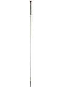 Covalliero Dressurgerte mit Kunstledergriff, 110cm, schwarz