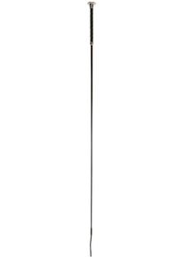Covalliero Dressurgerte mit Kunstledergriff, 120cm, schwarz