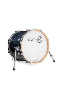 drum-tec pro 3 Bass Drum 20" x 16" (black slate) b-stock