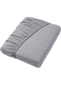 wäschepur unisex Natahovací prostěradlo šedá ,velikost 1 kus 90x190 – 100x200 cm