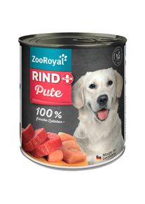 ZooRoyal hověz&iacute; + krůt&iacute; maso 6 &times; 800 g