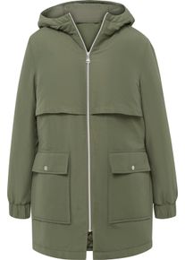 Damske Bunda ve stylu parka khaki ,velikost 50