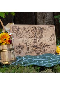 Der Herr Der Ringe - Mittelerde Karte Schneidebrett Buche