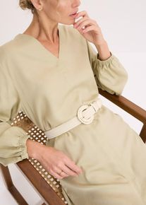 Strečový splétaný pásek | Bílá | Vel. 80 | bonprix