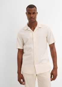 Ko&scaron;ile s pod&iacute;lem lnu kr&aacute;tk&yacute; ruk&aacute;v | B&eacute;žov&aacute; | Vel. 43/44 (XL) | len| bonprix