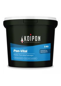 KOIPON Pon-Vital - Dauerhaft stabiler Teich ohne Fadenalgen - 100% biologisch und ungefährlich für alle Teiche und Schwimmteiche