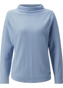 Damske Svetr s dlouhým rukávem z čisté bavlny modrá ,velikost 48