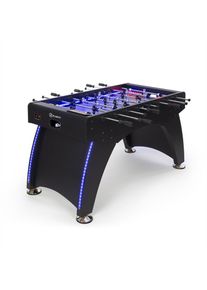 Klarfit Arrowhead, stoln&iacute; fotb&aacute;lek, 117 x 68, LED osvětlen&iacute;, automatick&eacute; poč&iacute;t&aacute;n&iacute; g&oacute;lů, čern&yacute;