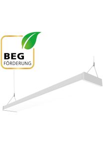 EVN Lichttechnik EVN LED Pendelleuchte up/down light, rechteckig, 220-240V IP40, 21,27,32,37W, 3000K, 4000K, 2646-5180lm, schaltbar, weiß (PPS1500125)