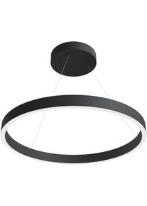 EVN Lichttechnik EVN LED Pendelleuchte, rund, IP20, 220-240V/AC/DC 60W (30W Down und 30W Up), 3000K, 4000K, 2580lm, 2760lm, schwarz (RTS600925)