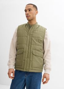 Prošívaná vesta Loose Fit | Zelená | Vel. 46 | bonprix