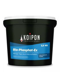 KOIPON Bio-Phosphat-Ex | Phosphatbinder Teich gegen Algen - Phosphat im Teich entfernen, Natürlichen Phosphatadsorber, bindet Phosphat & Kupfer