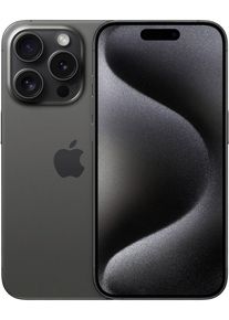 Apple iPhone 15 Pro 6,1" Smartphone Handy 256GB 12MP Dual-SIM iOS titan schwarz