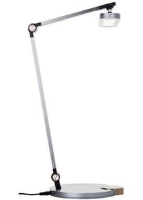 Brilliant G98941/22 Officehero LED-Schreibtischleuchte Tischleuchte Bürolampe 7W silber