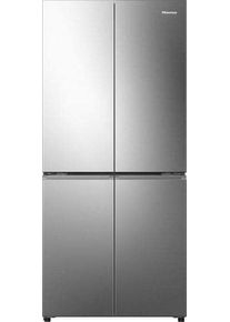 HISENSE RQ5P470SAID Stand Side-by-Side Cross Door, 79,4 cm breit, 787 L, Total No Frost, Eco-Modus, Multi Air Flow, WLAN, LED Innenbeleuchtung, Edelst