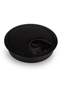 ONECONCEPT Kabelová průchodka, 2ks, 60mm, kov, štětinové těsnění