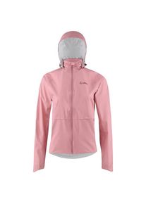 Löffler Löffler Women's Jacket with Hood Comfort Fit WPM Pocket Cycling jacket Women (46, pink)
