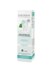 Logona P&eacute;če o zuby Zubn&iacute; pasta Naturweiss s m&aacute;tou peprnou 75 ml