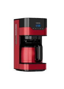 Klarstein Arabica, kávovar, 800 W, 1,2 l, Easy-touch control, stříbrno/černý