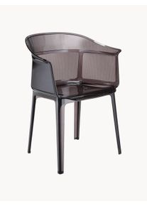 Kartell Sada exteriérových křesel Papyrus, 2 díly Hnědá Umělá hmota Š 60 cm, H 49 cm