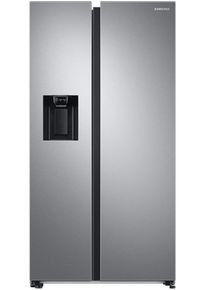 Samsung RS6GA854CSL/EG Side-by-Side Stand-Kühl-Gefrierkombination 91,2cm breit 635 Liter Wasserspender Twin Cooling Edelstahloptik