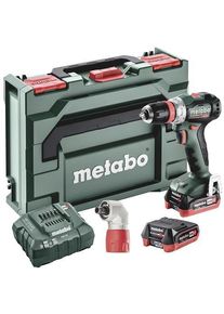 Metabo PowerMaxx BS 12 BL Q Pro Akku-Bohrschrauber Akkubohrer 2x 4Ah Akku Ladegerät bürstenlos