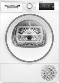 Bosch WTH85VWJN Serie 4 8kg A++ Wärmepumpentrockner, 60 cm breit, Auto Dry, Sensitive-Drying-System, Quick-40"-Trocknen, weiß