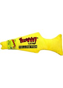 Yeowww! Fisch Katzenspielzeug, gelb