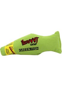 Yeowww! Fisch Katzenspielzeug, grün