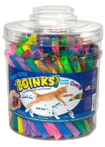 Boinks Super Kitty Boinks Katzenspielzeug, 100 Stück