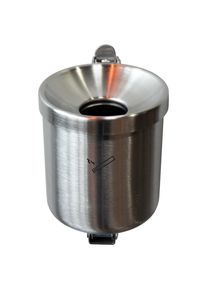 TKG Tilt wall ashtray Rondo Junior stainless steel