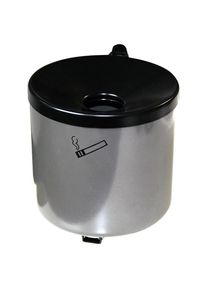 TKG Tilting wall ashtray Rondo Senior nickel silver